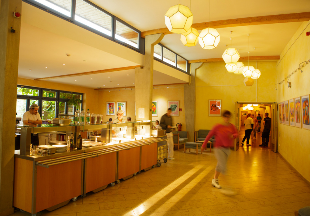 Caféteria in der Rolandstraße