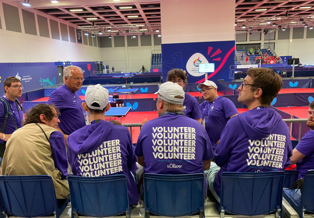 Unsere Volunteers bei den Special Olympics World Games