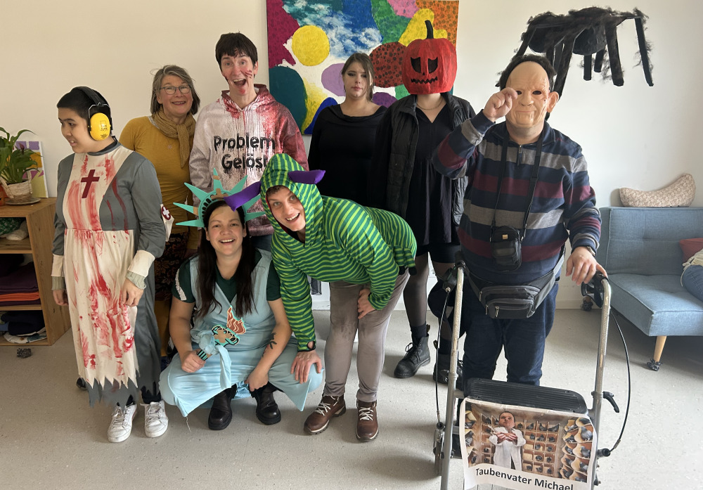 Halloween Gruppenfoto