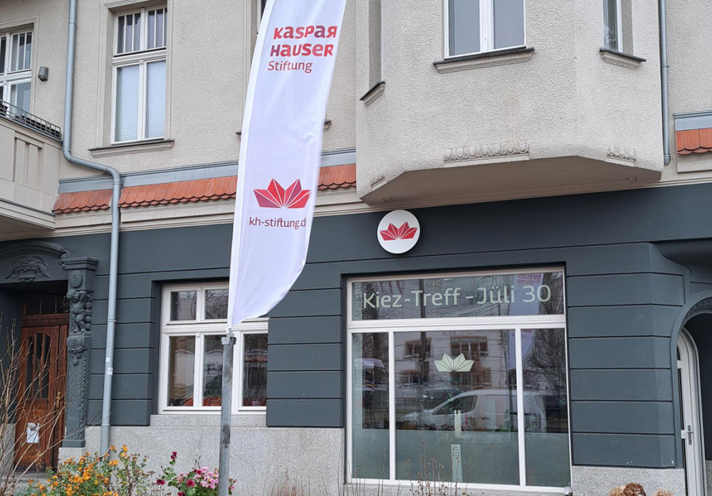 Vor unserem KiezTreff